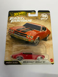 Hot Wheels Premium Fast & Furious: 1970 Chevrolet Chevelle SS (25th Anniversary) – 1:64 Scale Diecast Muscle Car (Real Riders)