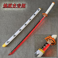 Demon Slayer: Flame Hashira Kyojuro Rengoku LED Nichirin Sword (104cm) – Premium Light-Up Cosplay Katana