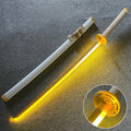 Demon Slayer: Zenitsu Agatsuma Thunder Breathing LED Nichirin Sword (103cm) – Premium Light-Up Cosplay Katana