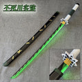 Demon Slayer: Sanemi Shinazugawa Wind Hashira LED Nichirin Sword (104cm) – Premium Light-Up Cosplay Katana