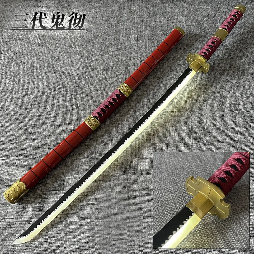 One Piece: Roronoa Zoro Sandai Kitetsu LED Katana (104cm) – Premium Light-Up Cosplay Sword