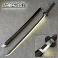 Demon Slayer: Tanjiro Kamado Original Black LED Nichirin Sword (104cm) – Premium Light-Up Cosplay Katana