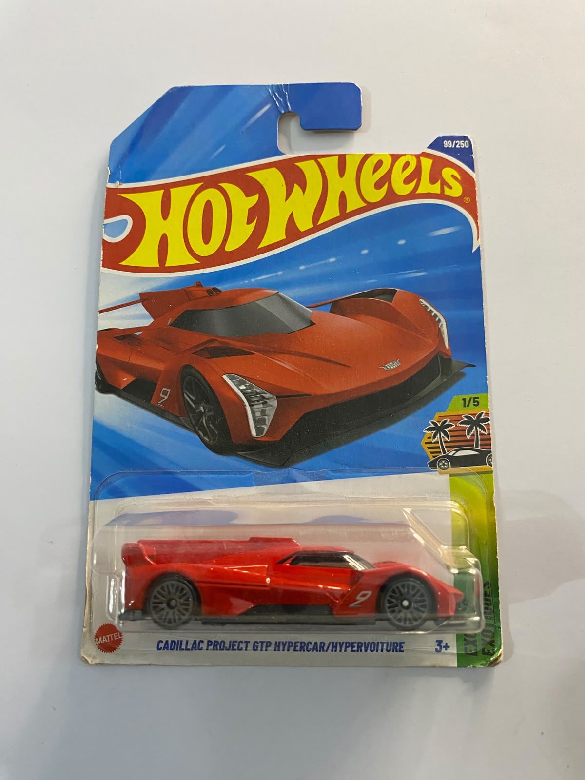 Hot Wheels Mainline HW Exotics: Cadillac Project GTP Hypercar – 1:64 Scale Diecast Race Car