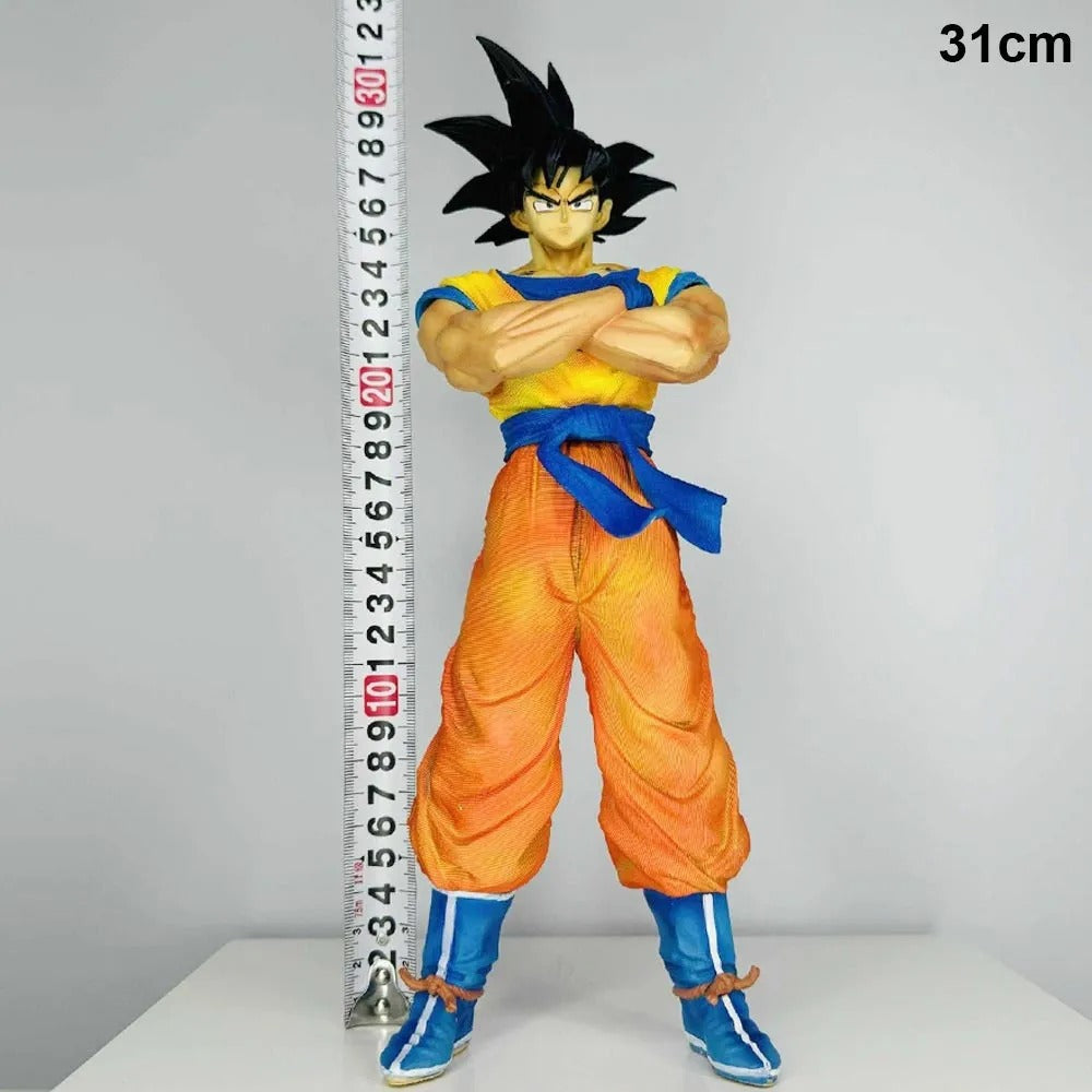 Dragon Ball Z: Son Goku Base Form Large 31cm PVC Statue – Classic Arms Crossed Pose