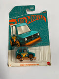Hot Wheels Tooned Volkswagen Golf MK1 – Teal & Orange Themed Series – 1:64 Scale Diecast Car (4/6)