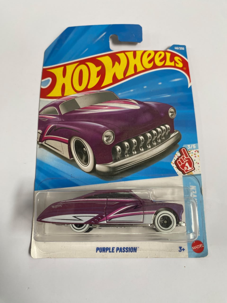 Hot Wheels Mainline: Purple Passion – 1:64 Scale Diecast Custom Lead Sled