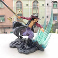 One Piece: Dracule Mihawk "Hawk Eyes" Premium 30cm PVC Statue with Yoru Sword & Translucent Slash Effect