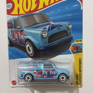 67' Austin Mini Van by Hot wheels die-cast 1:64 Scale