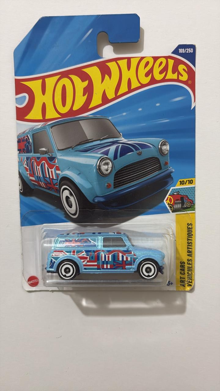 67' Austin Mini Van by Hot wheels die-cast 1:64 Scale
