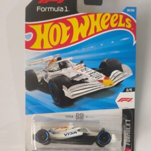 Hot Wheels Visa Cash App Racing Bulls Formula One Team 1:64 die-cast car on card