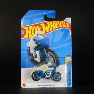 Triumph Tiger 100 1:64 Die-cast by Hotwheels