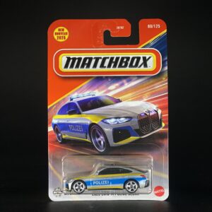 2023 BMW i4 Police Sedan 1:64 Die-cast by Matchbox